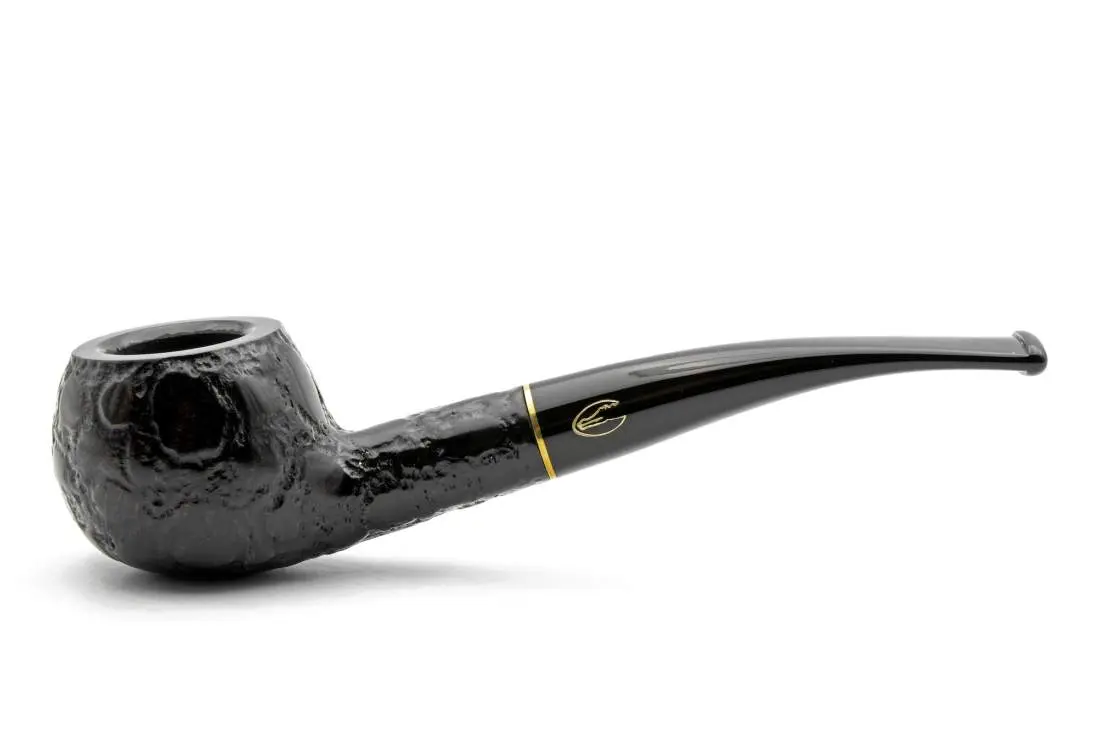Produktbild: Savinelli Alligator Black 315 Half-Bent Prince - Seitenansicht