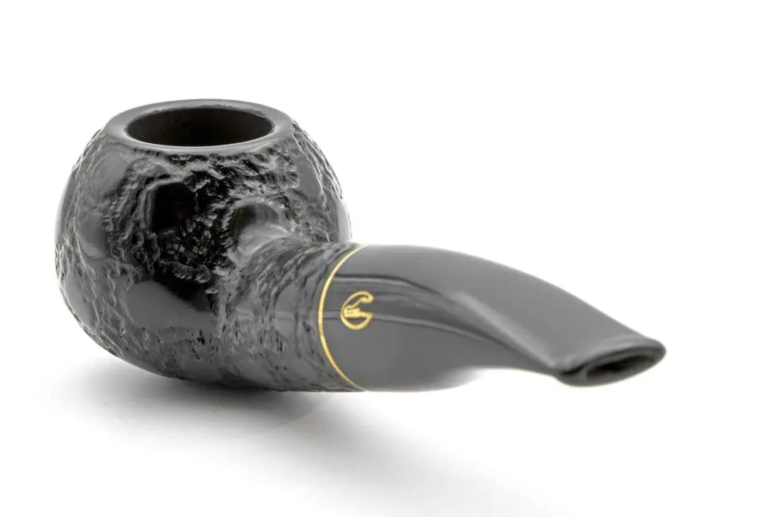 Produktbild: Savinelli Alligator Black 320 Half-Bent Diplomat - Rückansicht