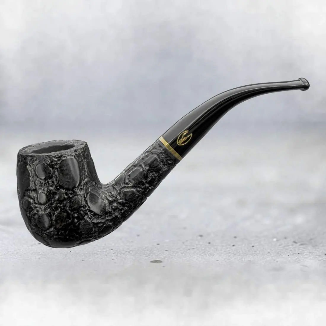 Produktbild: Savinelli Alligator Black 606 Bent Classic
