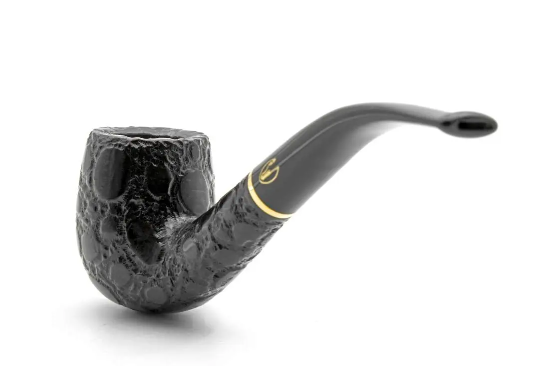 Produktbild: Savinelli Alligator Black 606 Bent Classic - Rückansicht