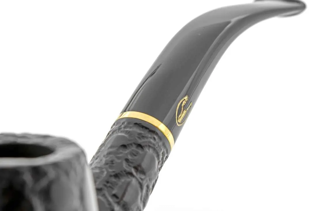 Produktbild: Savinelli Alligator Black 606 Bent Classic - Detailansicht