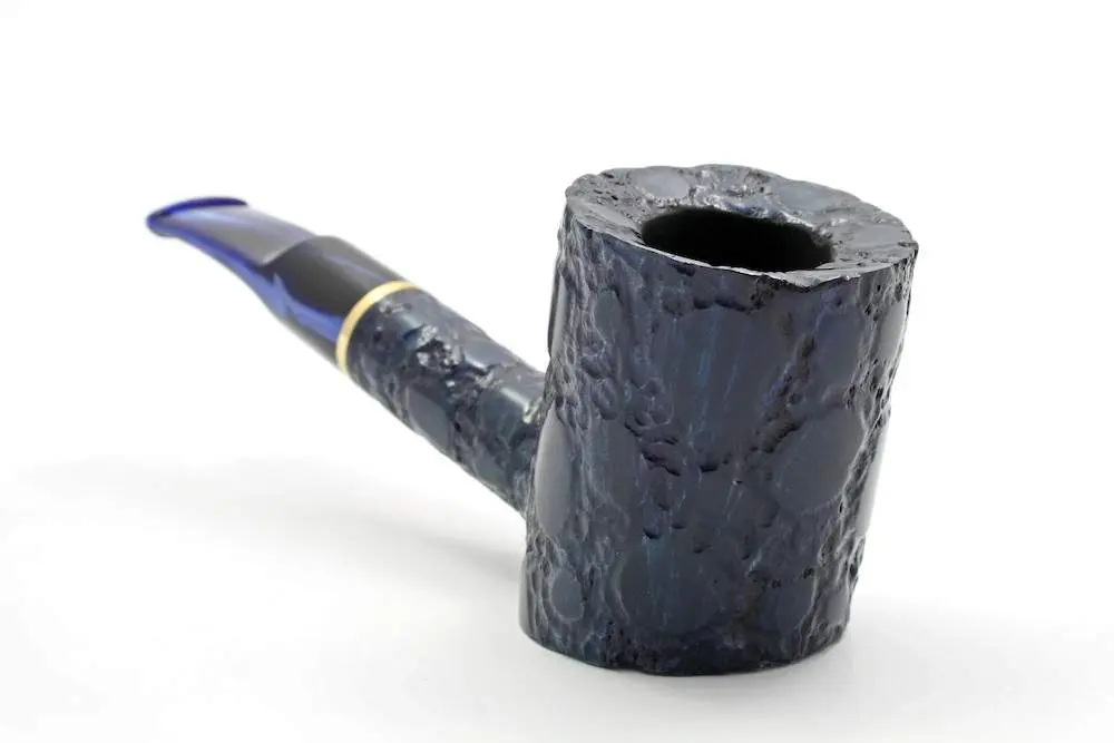 Produktbild: Savinelli Alligator Blue 311 Half-Bent Cherrywood - Frontansicht