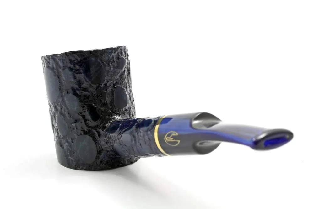 Produktbild: Savinelli Alligator Blue 311 Half-Bent Cherrywood - Rückansicht