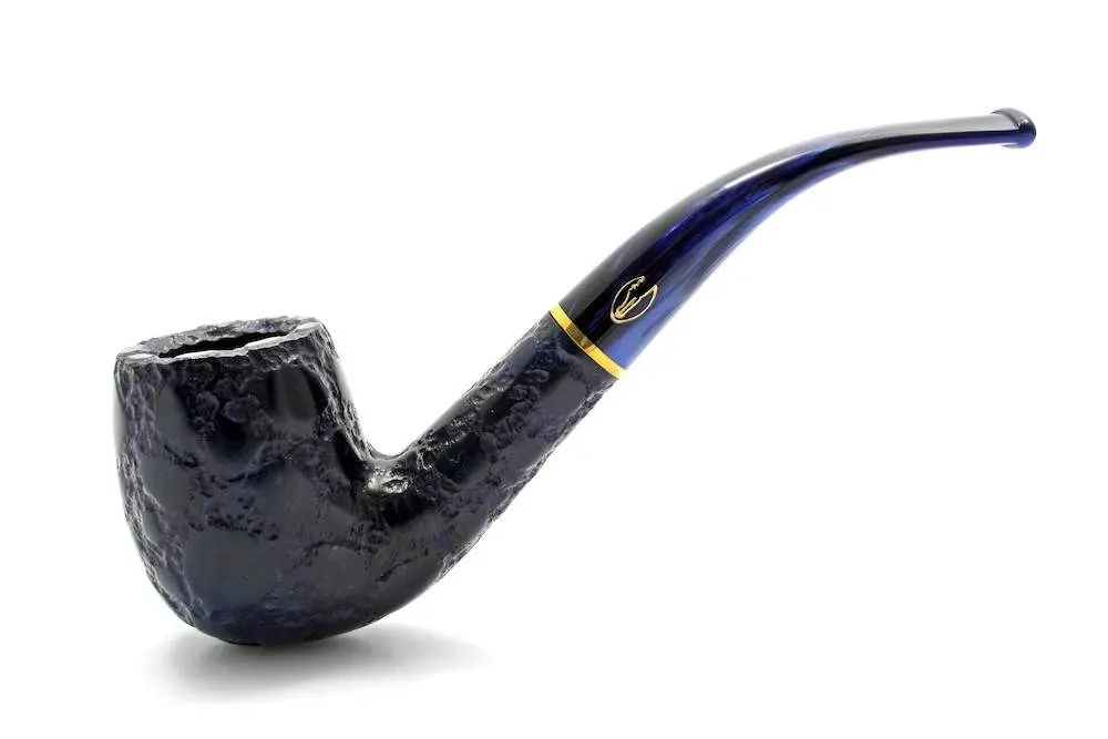 Produktbild: Savinelli Alligator Blue 606 Bent Classic - Seitenansicht