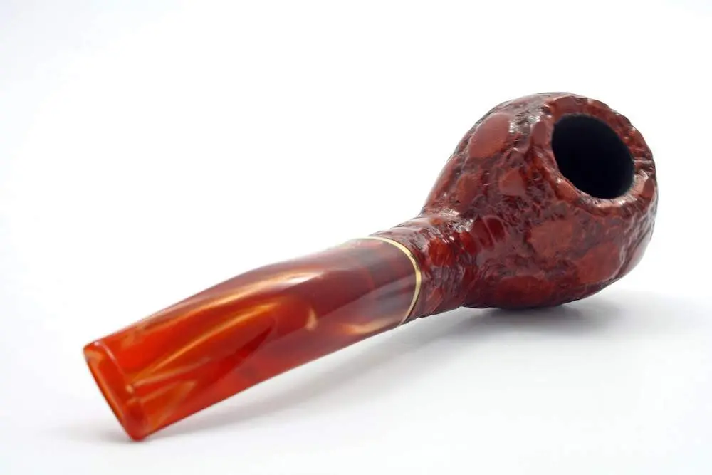 Produktbild: Savinelli Alligator Red 673 Half-Bent Rhodesian - Profilansicht
