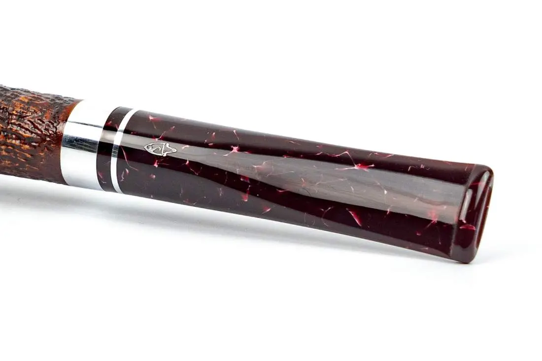 Produktbild: Savinelli Bacco Rustic 128 Straight Billiard - Seitenansicht