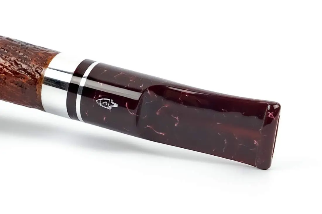 Produktbild: Savinelli Bacco Rustic 311 Half-Bent Cherrywood - Detailansicht