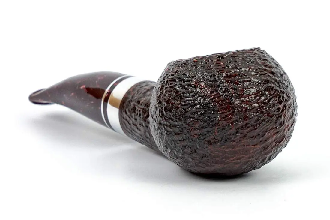 Produktbild: Savinelli Bacco Rustic 321 Half-Bent Diplomat - Frontansicht