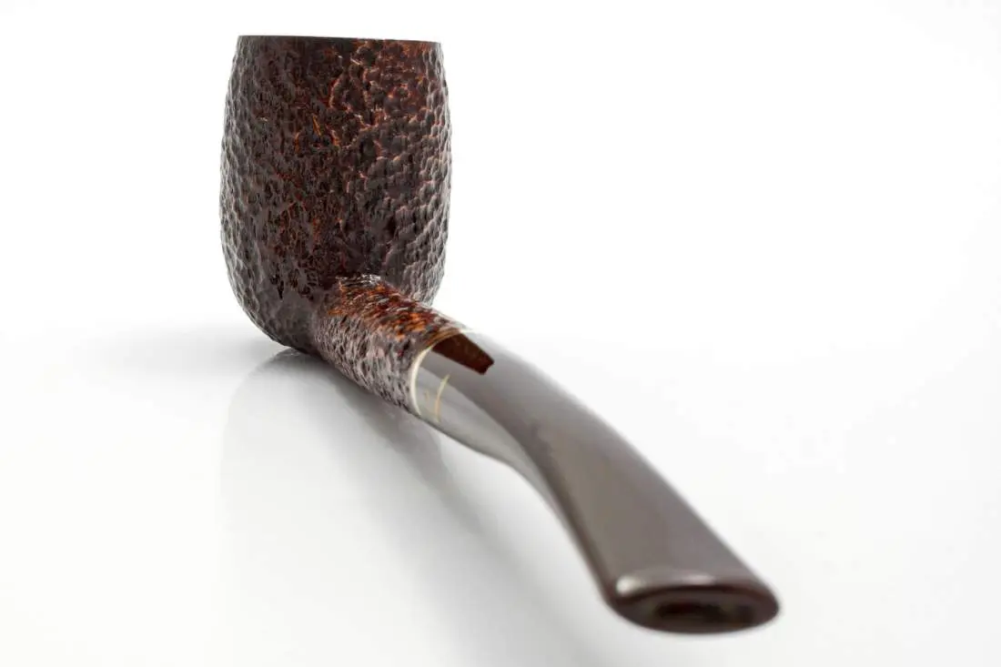 Produktbild: Savinelli Bing's Favorite Rustic Straight Billiard - Detailansicht