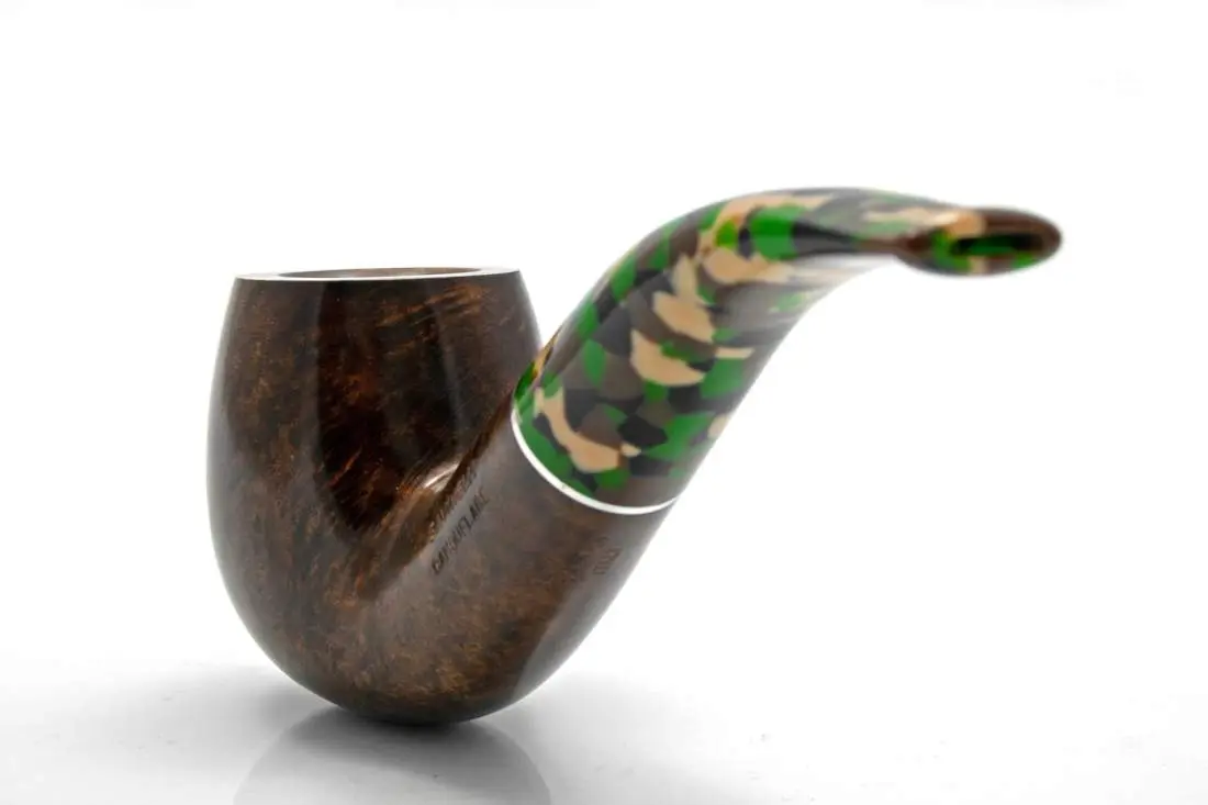 Produktbild: Savinelli Camouflage Brown 616 Bent Fat Bent - Rückansicht