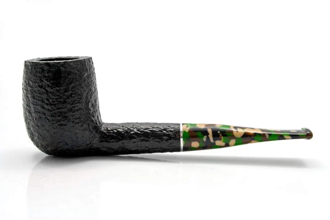 Produktbild: Savinelli Camouflage Rustic 111 Straight Billiard - Seitenansicht