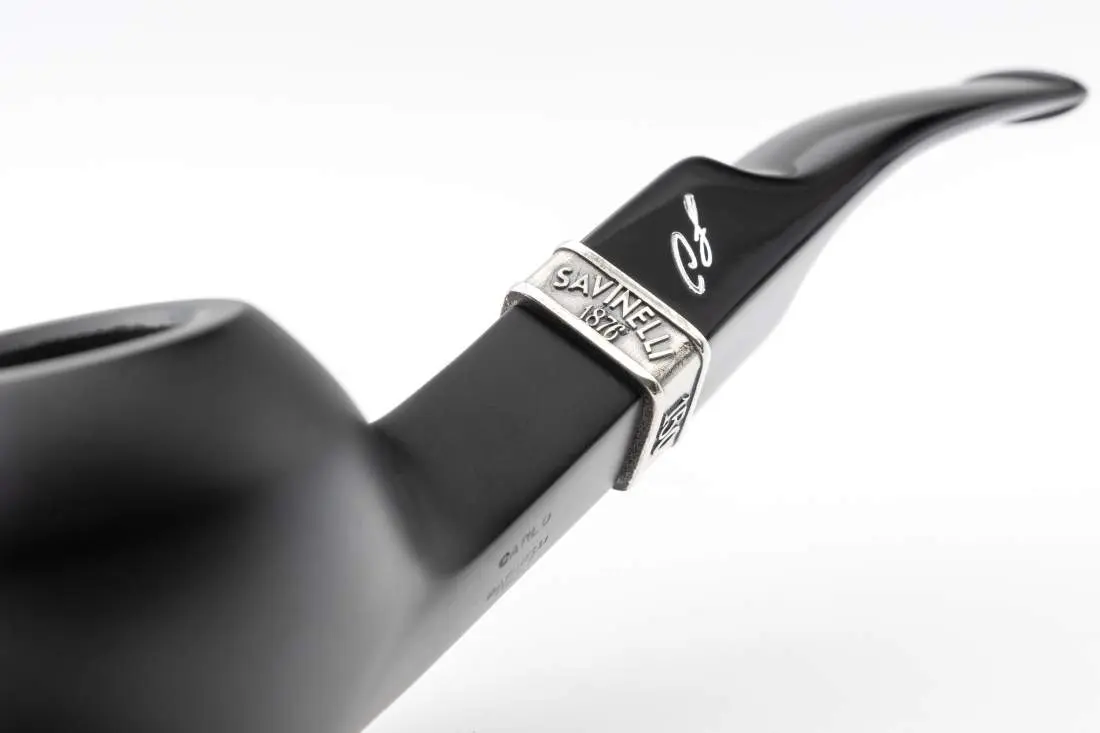 Produktbild: Savinelli Carlo Black Bent Bulldog - Detailansicht