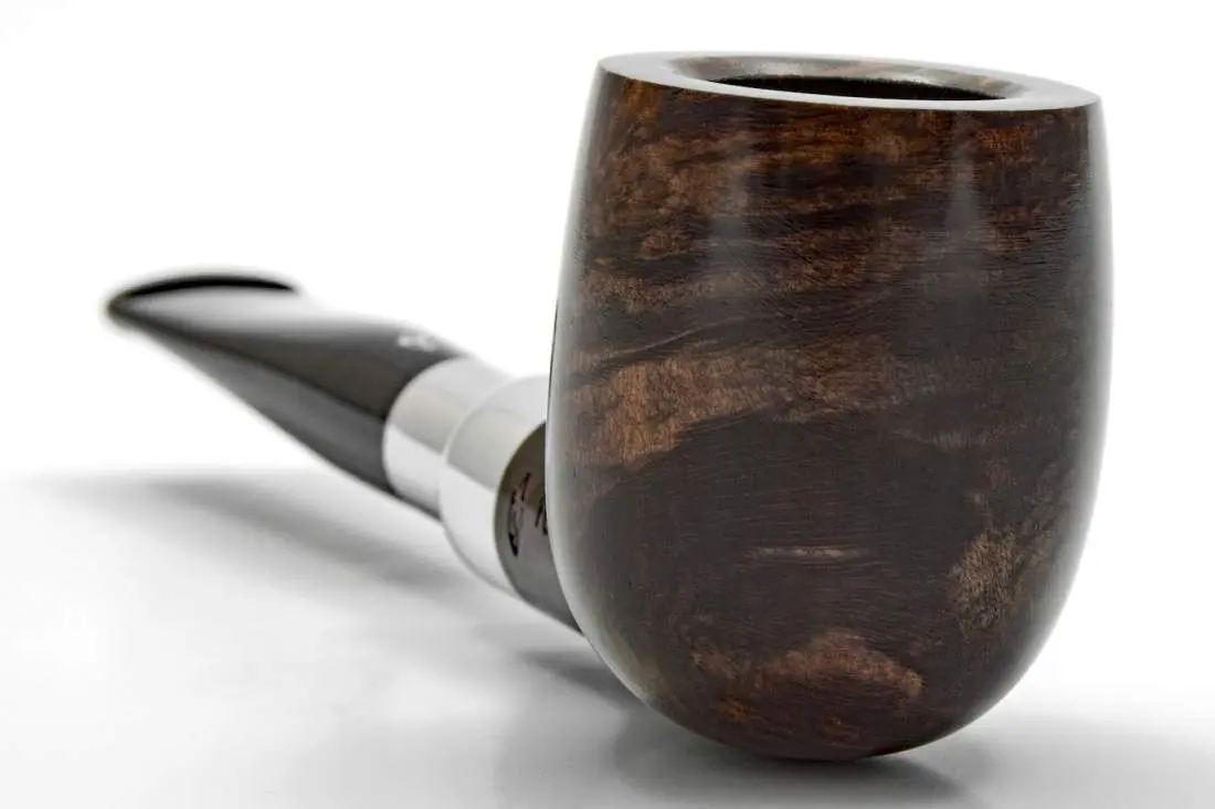 Produktbild: Savinelli Cavaliere Grey 106 Straight Billiard - Frontansicht