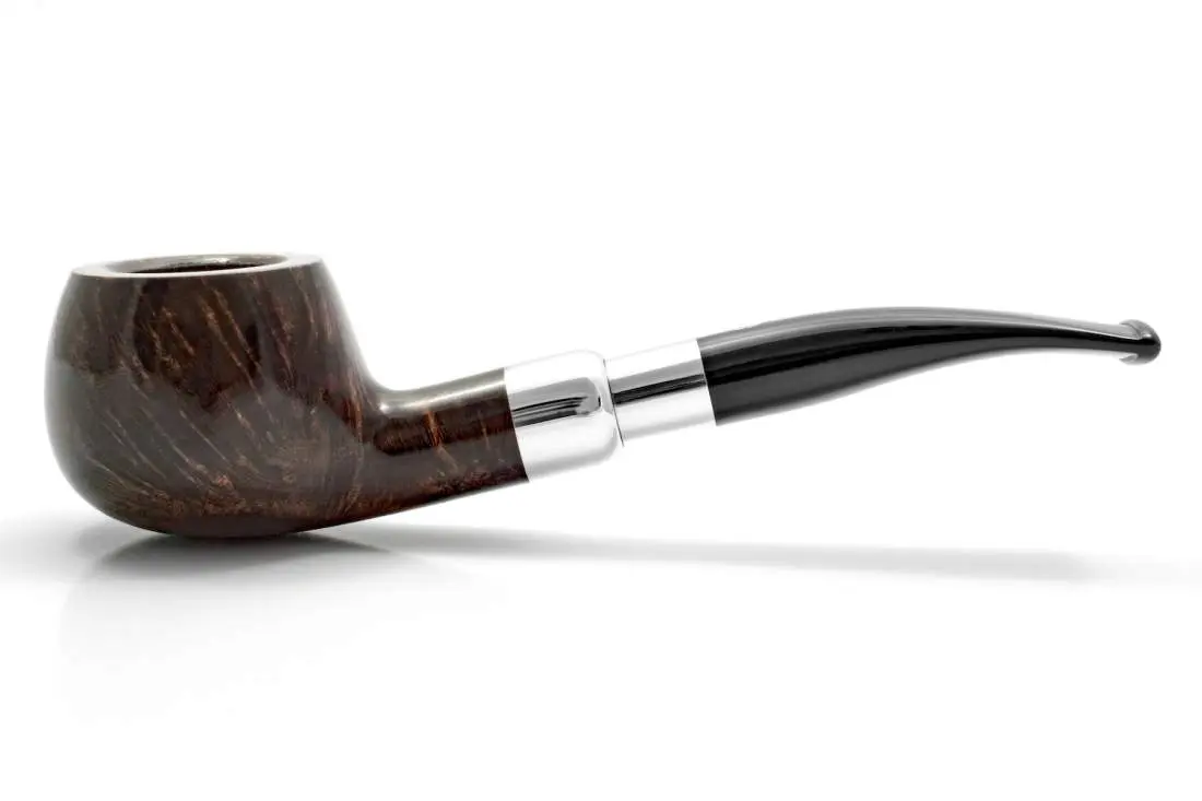 Produktbild: Savinelli Cavaliere Grey 315 Half-Bent Prince - Seitenansicht