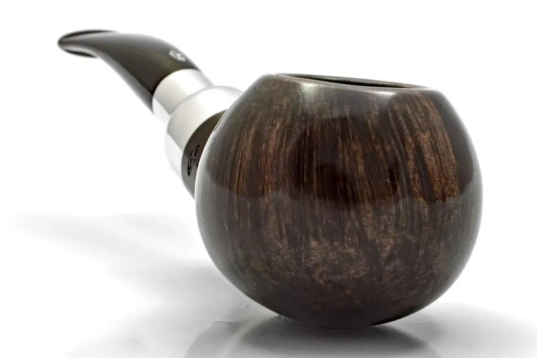Produktbild: Savinelli Cavaliere Grey 321 Half-Bent Diplomat - Frontansicht