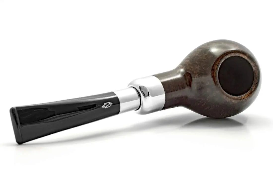 Produktbild: Savinelli Cavaliere Grey 321 Half-Bent Diplomat - Profilansicht