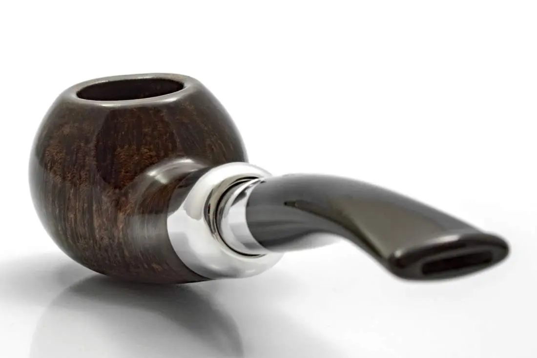 Produktbild: Savinelli Cavaliere Grey 321 Half-Bent Diplomat - Rückansicht