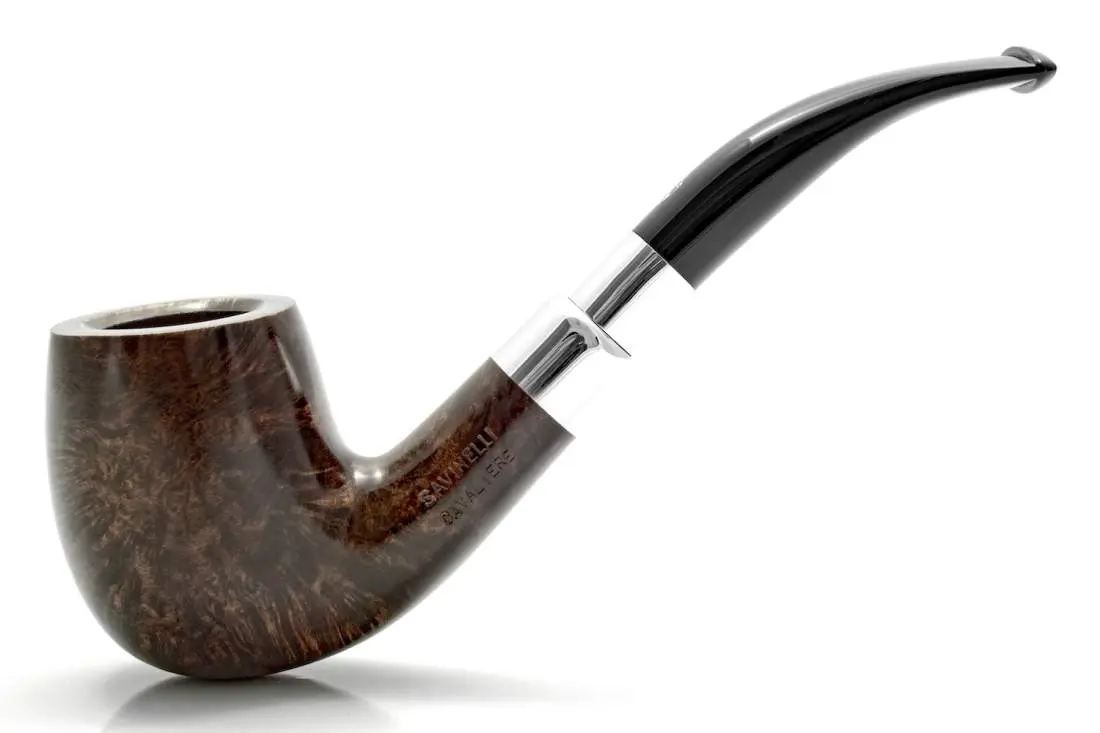 Produktbild: Savinelli Cavaliere Grey 606 Bent Classic - Seitenansicht