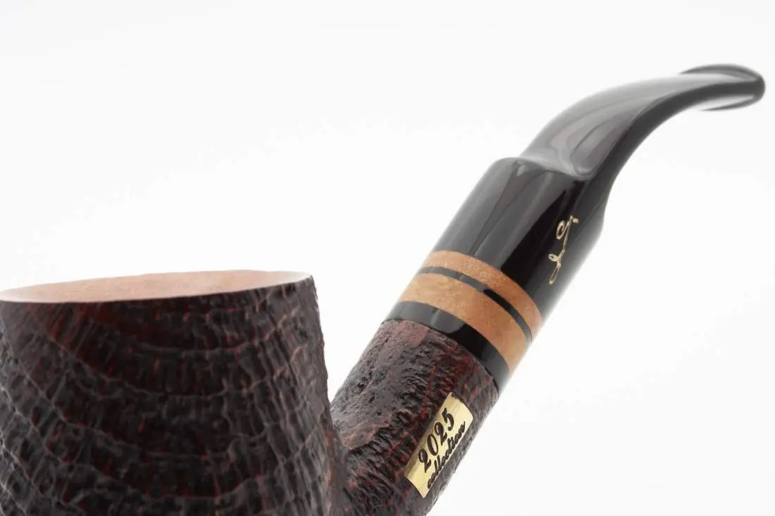 Produktbild: Savinelli Collection 25 Sandblast Panel Bent Classic - Detailansicht