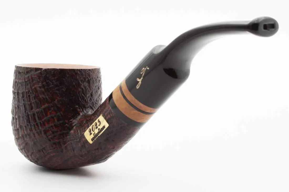 Produktbild: Savinelli Collection 25 Sandblast Panel Bent Classic - Rückansicht