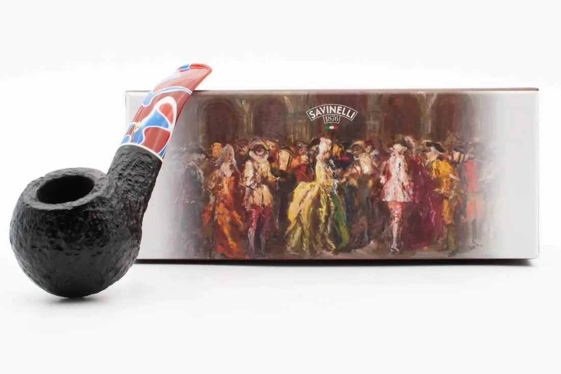 Produktbild: Savinelli Colombina Rustic Half-Bent Rhodesian - Verpackung