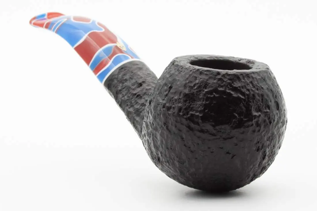 Produktbild: Savinelli Colombina Rustic Half-Bent Rhodesian - Frontansicht