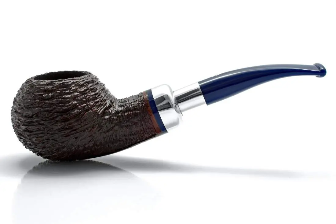 Produktbild: Savinelli Eleganza Rustic 320 Half-Bent Diplomat - Seitenansicht