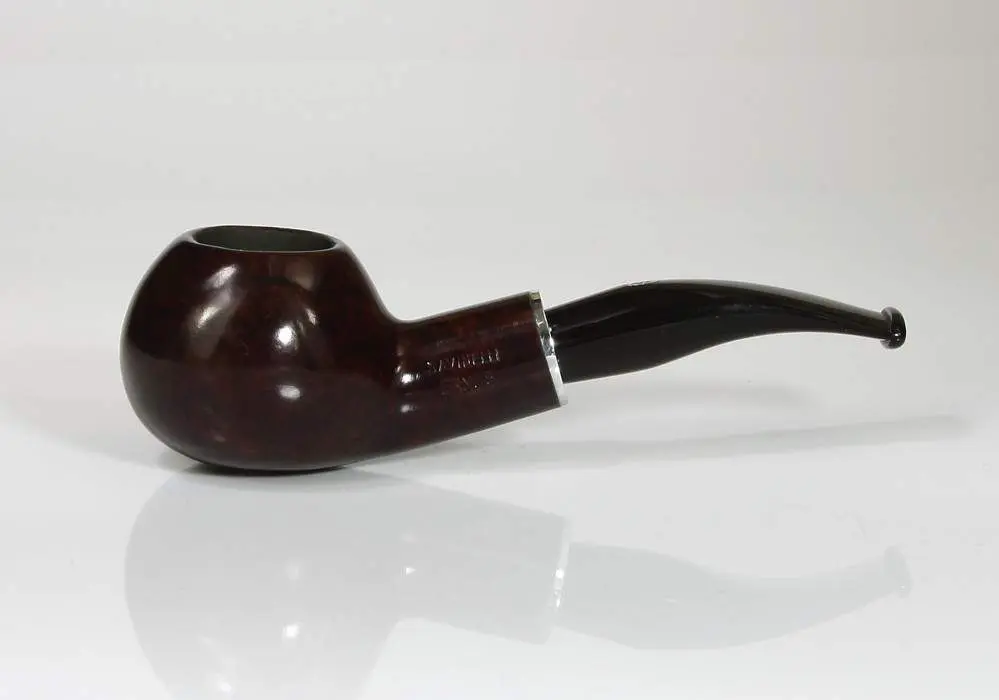 Produktbild: Savinelli Ermes Burgundy 320 Half-Bent Diplomat - Seitenansicht