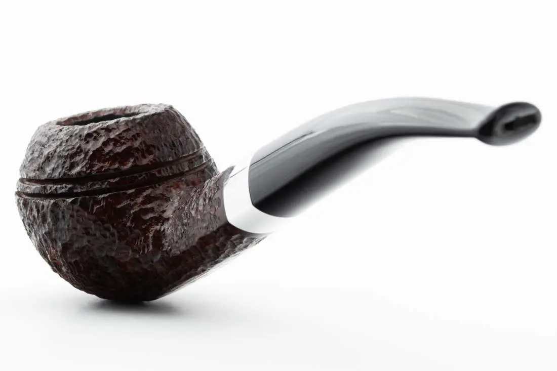 Produktbild: Savinelli Etna Rustic 673 Half-Bent Rhodesian - Rückansicht links