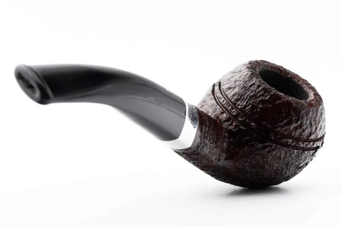 Produktbild: Savinelli Etna Rustic 673 Half-Bent Rhodesian - Rückansicht rechts