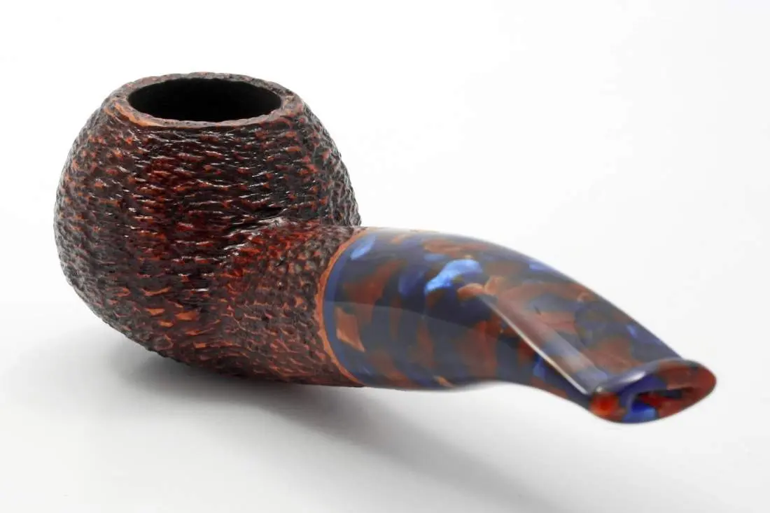 Produktbild: Savinelli Fantasia Rustic 320 Half-Bent Diplomat - Rückansicht