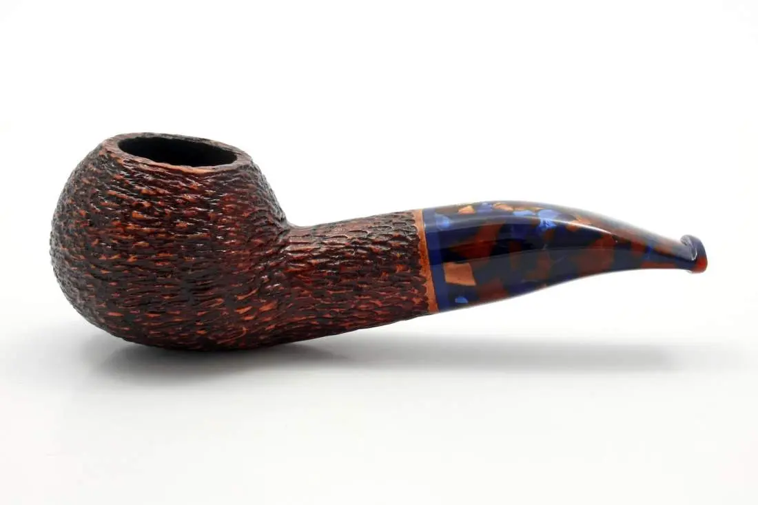 Produktbild: Savinelli Fantasia Rustic 320 Half-Bent Diplomat - Seitenansicht