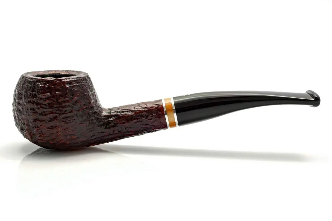 Produktbild: Savinelli New Oscar Rustic 315 Half-Bent Prince - Seitenansicht