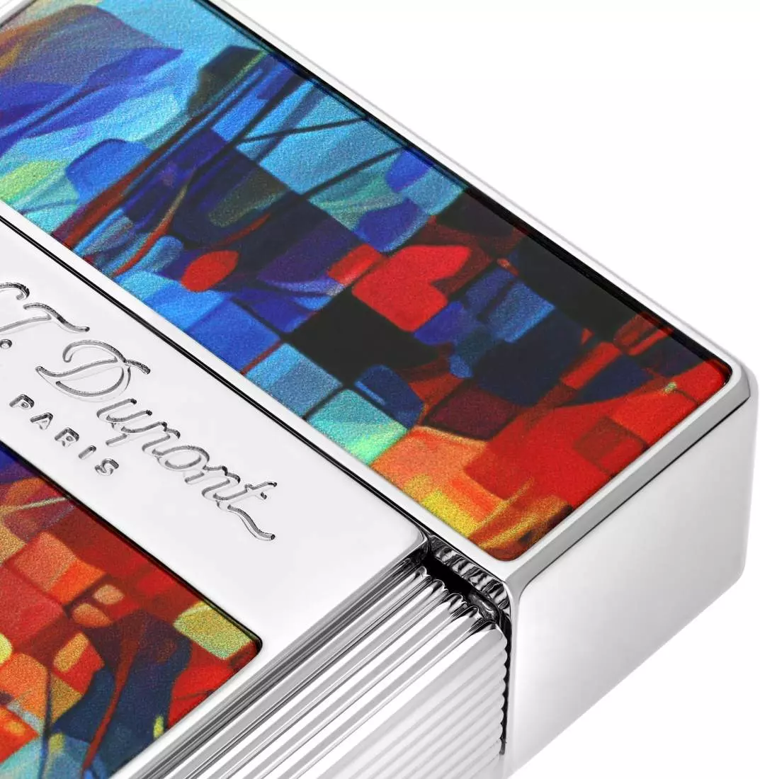 Produktbild: S.T. Dupont Biggy Graff'ty Multicolor Feuerzeug Ausschnitt