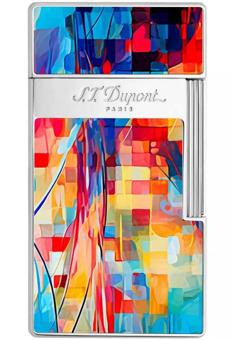 Produktbild: S.T. Dupont Biggy Graff'ty Multicolor Feuerzeug vorne