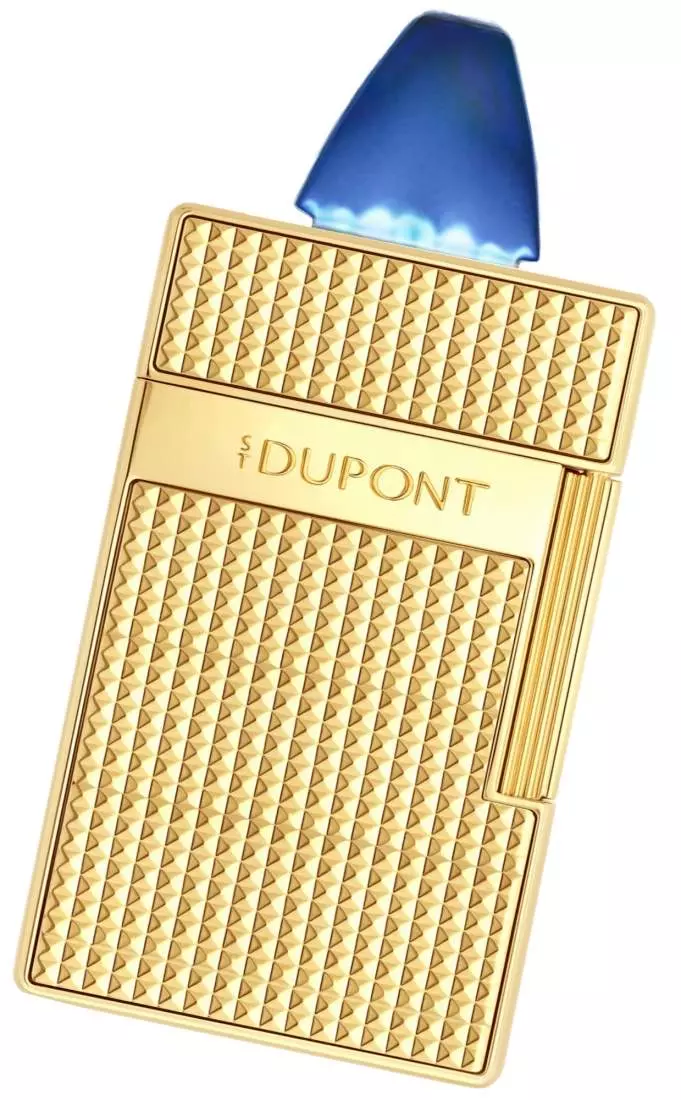 Artikelbild: S.T. Dupont Biggy gold Diamond Head Feuerzeug mit Flamme Produktbild: S.T. Dupont Biggy gold Diamond Head Feuerzeug mit Flamme