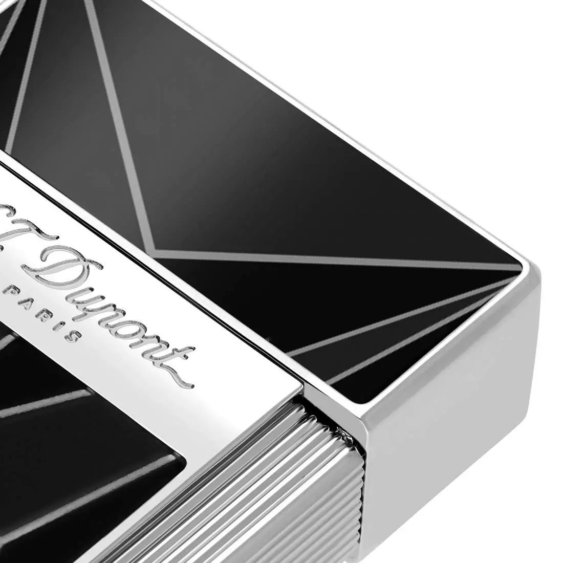 Artikelbild: S.T. Dupont Biggy Fire X schwarz Feuerzeug Ausschnitt Produktbild: S.T. Dupont Biggy Fire X schwarz Feuerzeug Ausschnitt