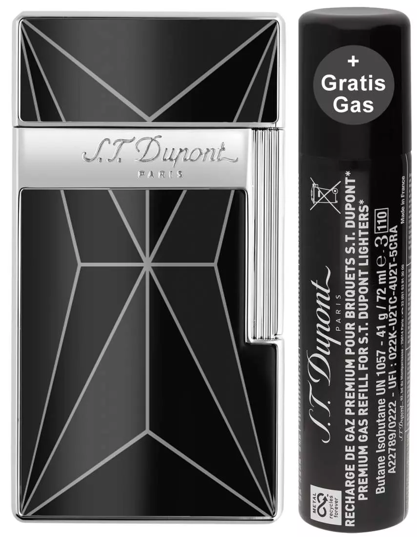 Artikelbild: S.T. Dupont Biggy Fire X schwarz Feuerzeug 025070 Produktbild: S.T. Dupont Biggy Fire X schwarz Feuerzeug 025070