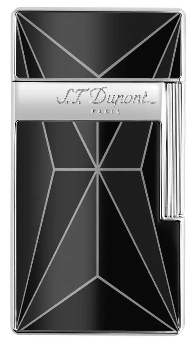 Artikelbild: S.T. Dupont Biggy Fire X schwarz Feuerzeug vorne Produktbild: S.T. Dupont Biggy Fire X schwarz Feuerzeug vorne