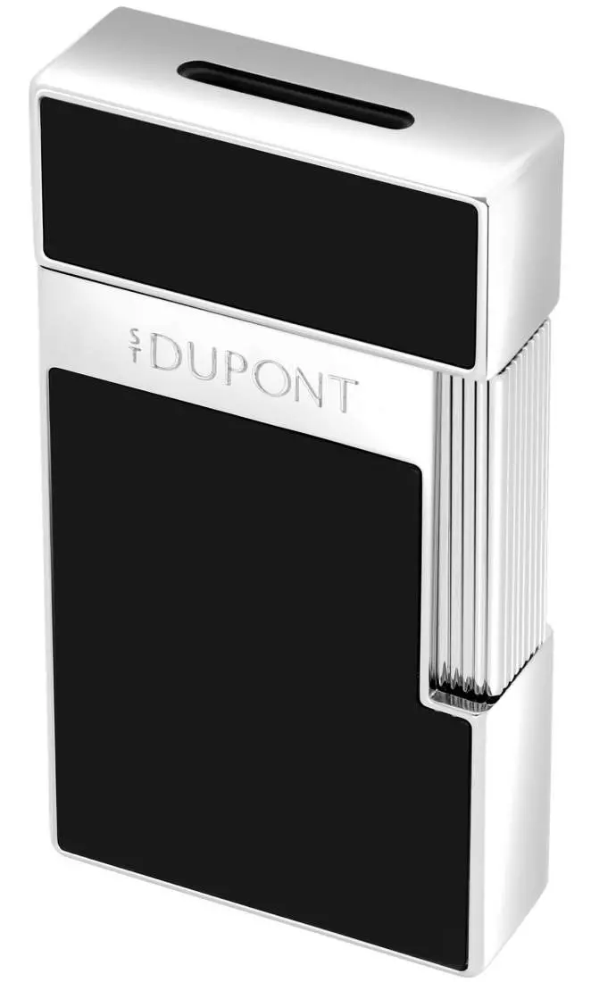 Artikelbild: S.T. Dupont Biggy schwarz chrom Feuerzeug Produktbild: S.T. Dupont Biggy schwarz chrom Feuerzeug