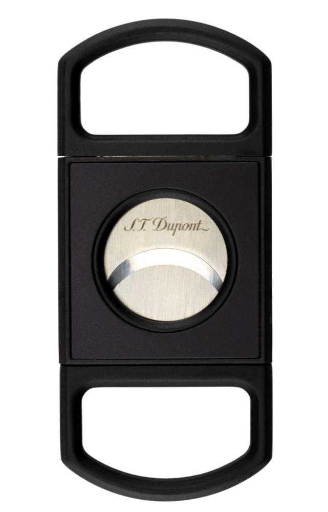 S.T. Dupont Zigarrencutter schwarz mit 21mm Schnitt