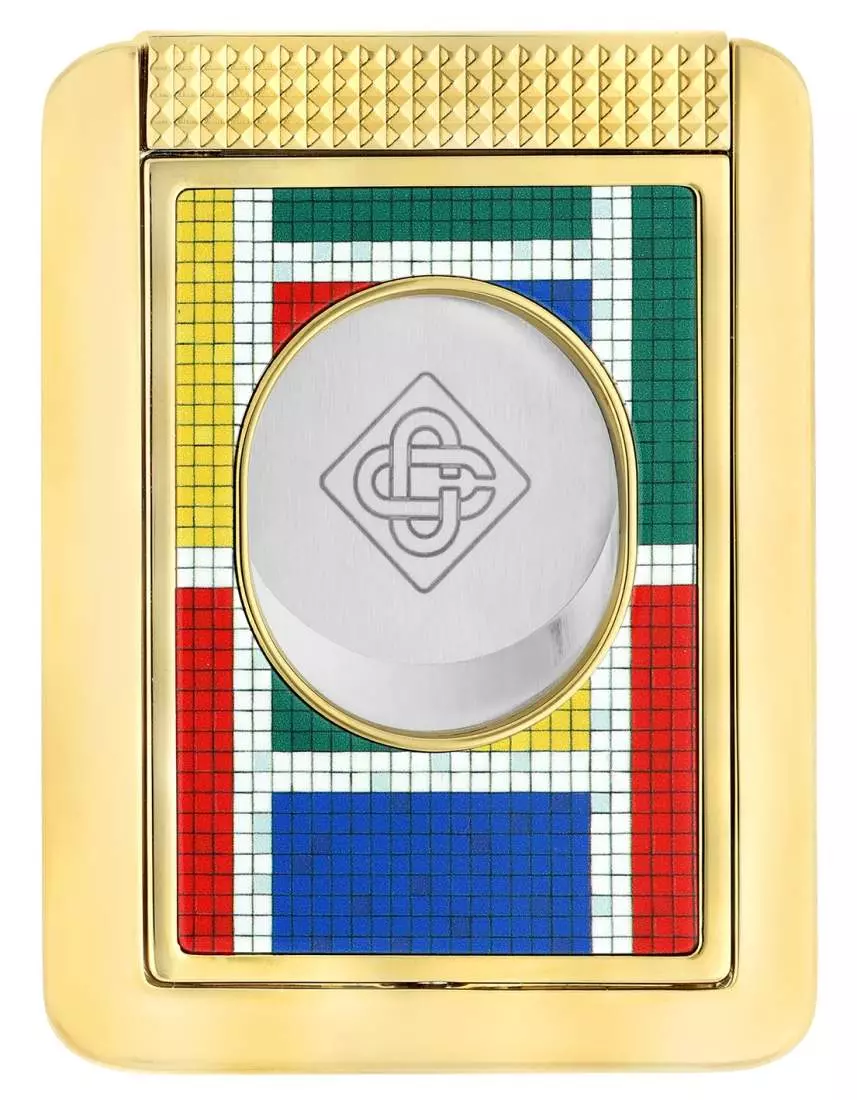 Produktbild: S.T. Dupont Casablanca Mosaik gold Stand Cutter hinten