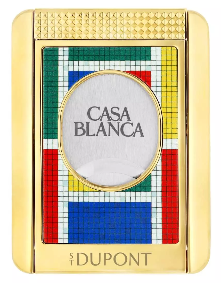 Produktbild: S.T. Dupont Casablanca Mosaik gold Stand Cutter vorne