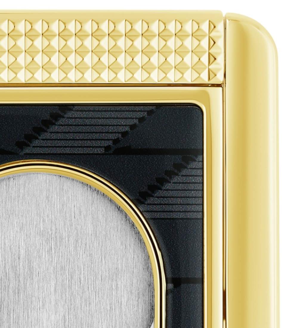 Produktbild: ST Dupont Zigarrencutter schwarz gold Muster