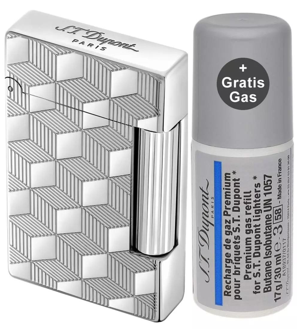 Produktbild: S.T. Dupont Initial Palladium Cube 020840
