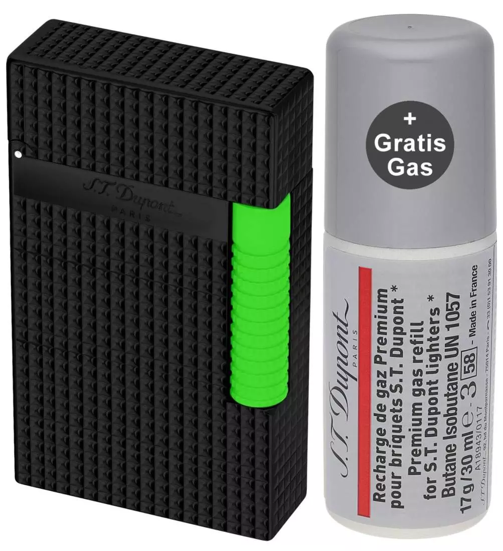 Produktbild: S.T. Dupont Le Grand Fluo grün Feuerzeug