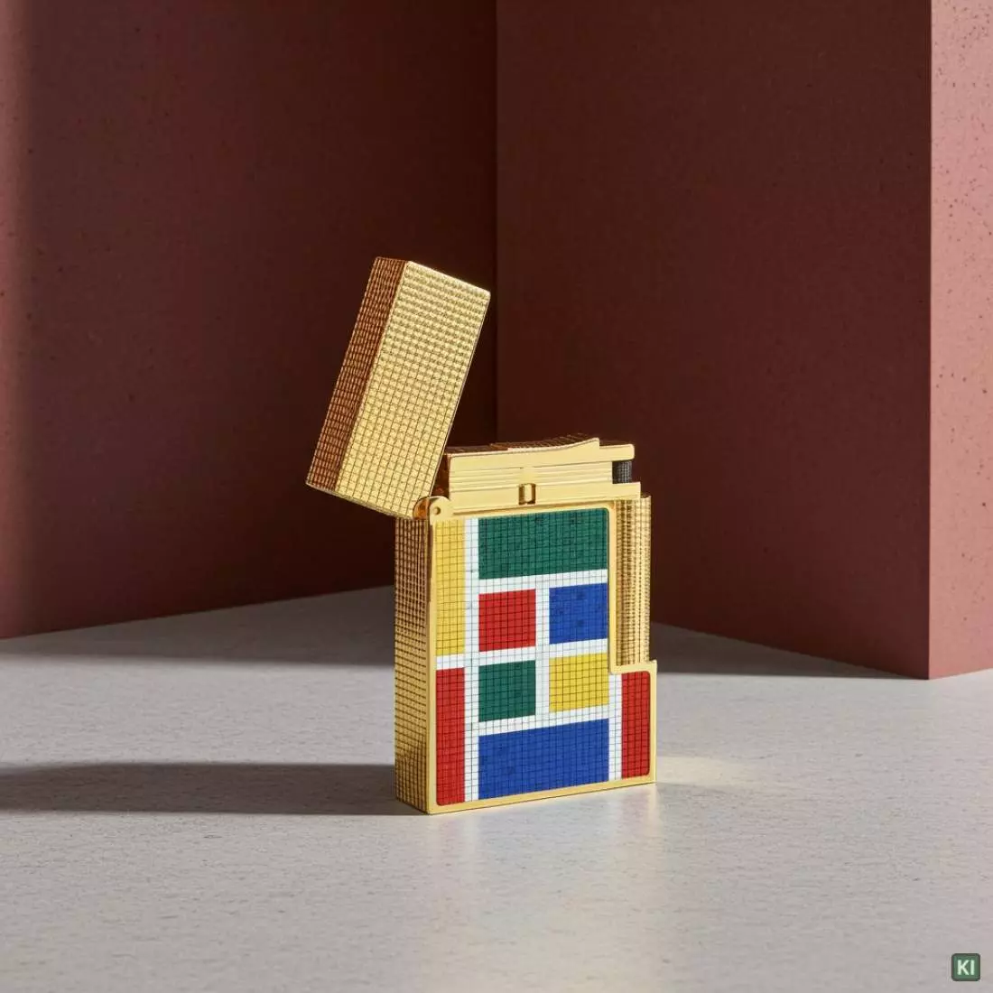 Produktbild: S.T. Dupont Ligne 2 Casablanca Mosaic Feuerzeug im Raum