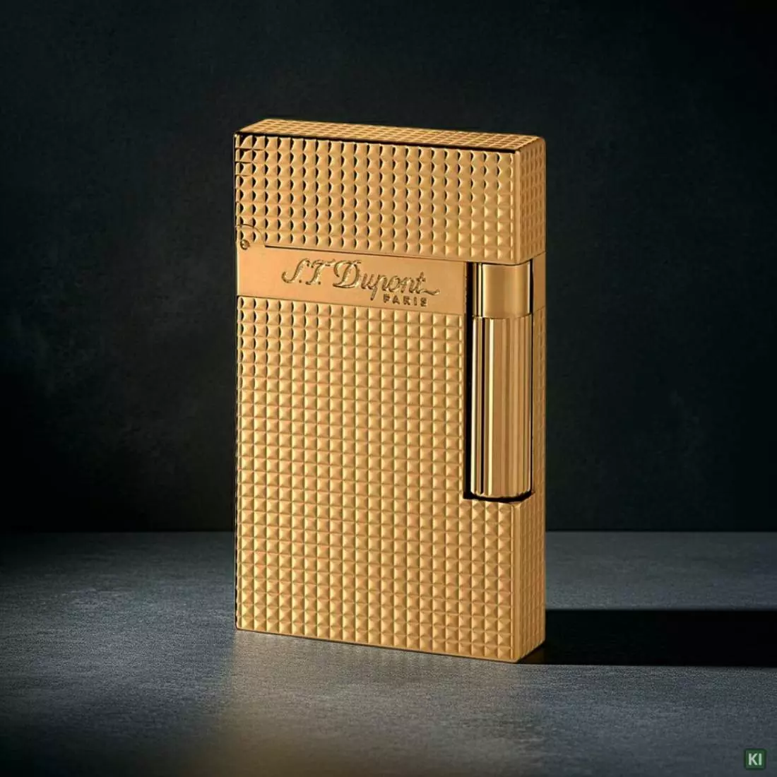 Produktbild: S.T. Dupont Ligne 2 gold Carrè 16284 Feuerzeug