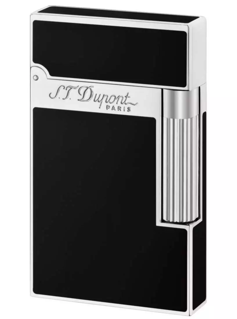 Produktbild: S.T. Dupont Feuerzeug Ligne 2 Palladium schwarz 16296