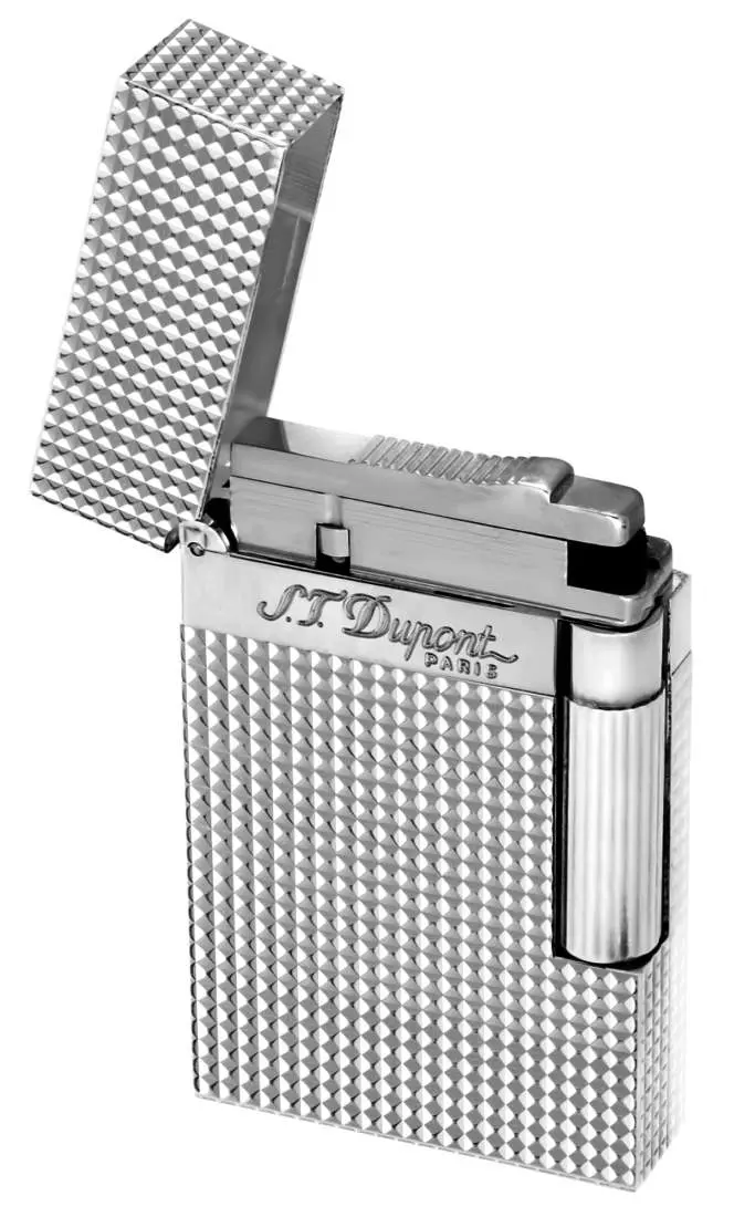 Produktbild: S.T. Dupont Ligne 2 silber Carrè 16184 offen
